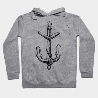 Old anchor Hoodie